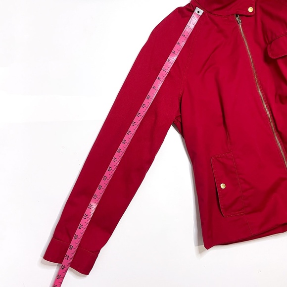 Liz Claiborne Golf Red Spring Jacket Sz L - Picture 6 of 15